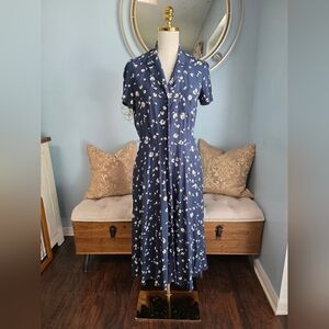 Polo Ralph Lauren Hampton Short Sleeve Day Dress